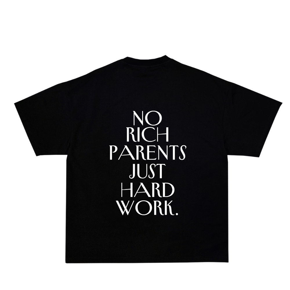 NO RICH PARENTS OVERSIZED TEE