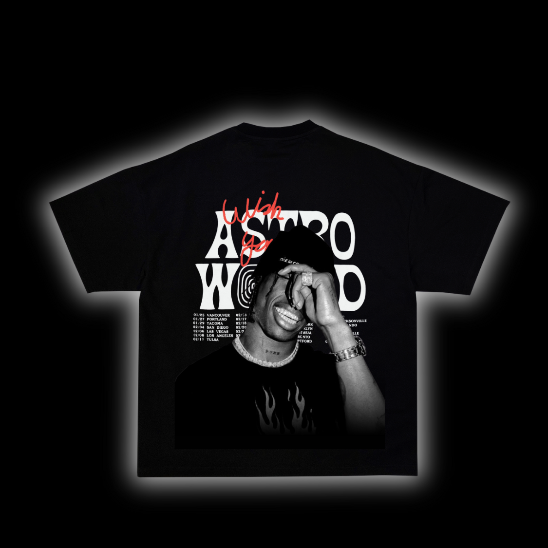 TRAVIS SCOTT OVERSIZED TEE